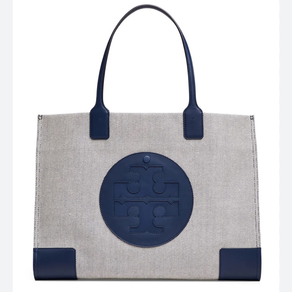 TORY BURCH ELLA CANVAS TOTE
